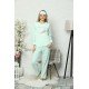 Pijamoni Kadın Polar Pijama Takımı Pijamoni Kadın Polar Pijama Takımı