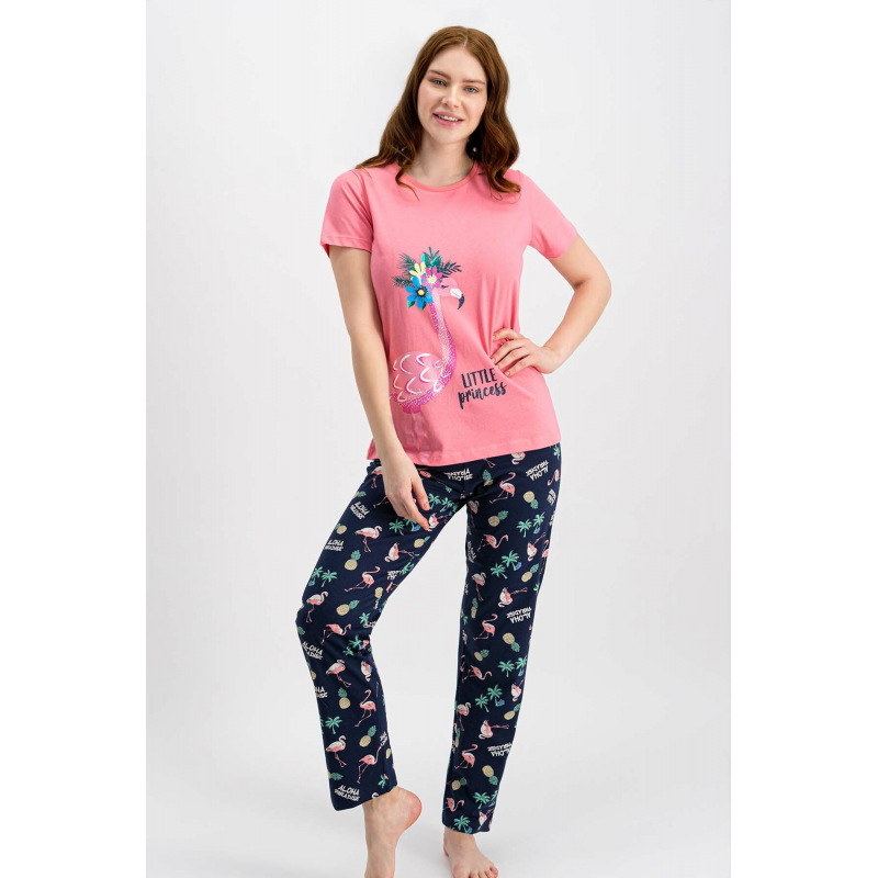 Rolypoly Little Pelican Kadın Pijama Takımı Kısa Kollu 1769 Rolypoly Little Pelican Kadın Pijama Takımı Kısa Kollu 1769