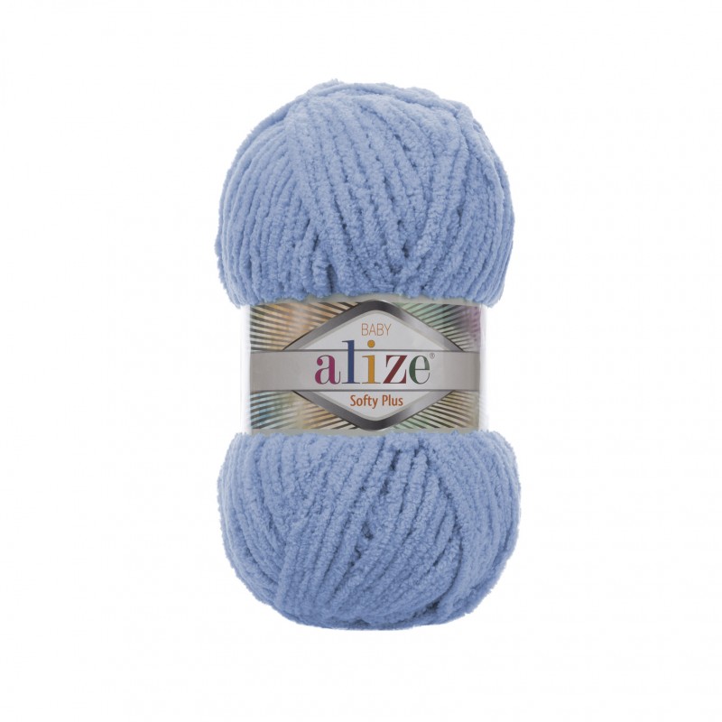 Alize Softy Plus Mavi El Örgü İpi 112
