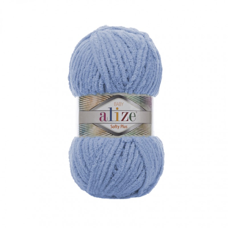Alize Softy Plus Mavi El Örgü İpi 112 Alize Softy Plus Mavi El Örgü İpi 112