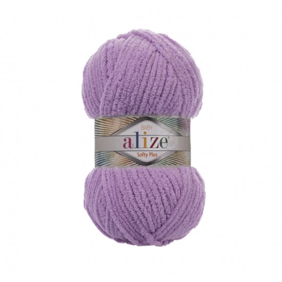 Alize Softy Plus Erguvan El Örgü İpi 47 Alize Softy Plus Erguvan El Örgü İpi 47