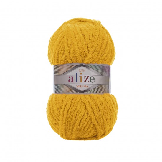 Alize Softy Plus Hardal El Örgü İpi 82 Alize Softy Plus Hardal El Örgü İpi 82