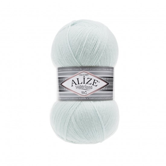 Alize Superlana Tığ Mint El Örgü İpi 522 Alize Superlana Tığ Mint El Örgü İpi 522