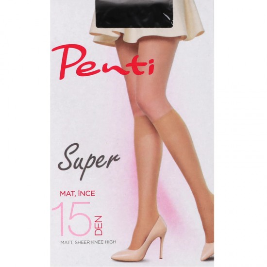 Penti Kadın Süper İnce Mat Siyah Pantolon Çorap 15 Denye Penti Kadın Süper İnce Mat Siyah Pantolon Çorap 15 Denye