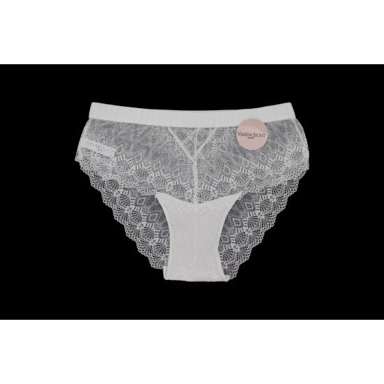 Vanilya Secret Dantel Lastikli Pamuklu Beyaz Bikini Külot Vanilya Secret Dantel Lastikli Pamuklu Beyaz Bikini Külot