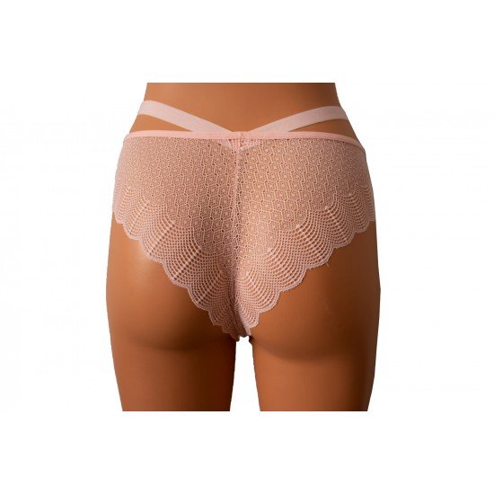 Vanilya Secret Fantezi Taşlı Pamuklu Pudra Pembe Bikini Külot Vanilya Secret Fantezi Taşlı Pamuklu Pudra Pembe Bikini Külot