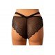 Vanilya Secret Fantezi Taşlı Pamuklu Siyah Bikini Külot Vanilya Secret Fantezi Taşlı Pamuklu Siyah Bikini Külot