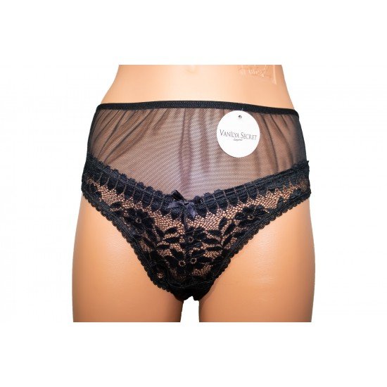 Vanilya Secret Asorti 883 Pamuklu Siyah Yüksek Bel Bikini Külot Vanilya Secret Asorti 883 Pamuklu Siyah Yüksek Bel Bikini Külot