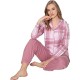 Aydoğan Kadın İnterlok Uzun Kollu Pijama Takımı 4539 Aydoğan Kadın İnterlok Uzun Kollu Pijama Takımı 4539