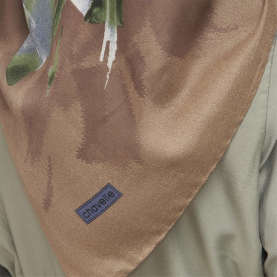 Chavelle El Dikişli Soft Bambu Emp-100 AN31 12 Kirli Bej Eşarp Chavelle El Dikişli Soft Bambu Emp-100 AN31 12 Kirli Bej Eşarp