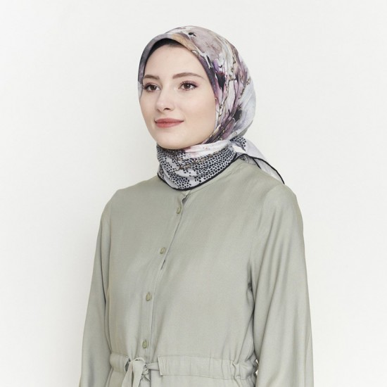 Monalisa El Dikişli Dijital Pamuksu Dg-100 1491 01 Siyah-Gri Eşarp Monalisa El Dikişli Dijital Pamuksu Dg-100 1491 01 Siyah-Gri Eşarp