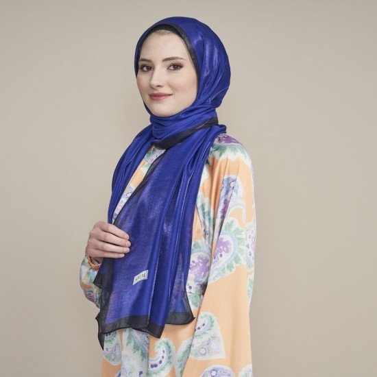 Sinem Rüya Db-190 XA97 16 Saks Mavi Abiye Şal Sinem Rüya Db-190 XA97 16 Saks Mavi Abiye Şal