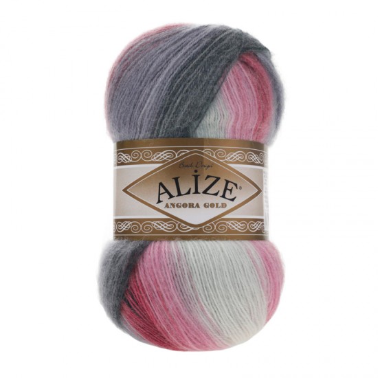 Alize Angora Gold Batik El Örgü İpi 1602 Alize Angora Gold Batik El Örgü İpi 1602