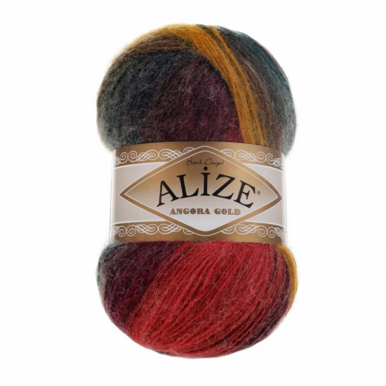 Alize Angora Gold Batik El Örgü İpi 3368 Alize Angora Gold Batik El Örgü İpi 3368