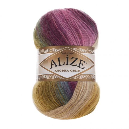 Alize Angora Gold Batik El Örgü İpi 4341 Alize Angora Gold Batik El Örgü İpi 4341