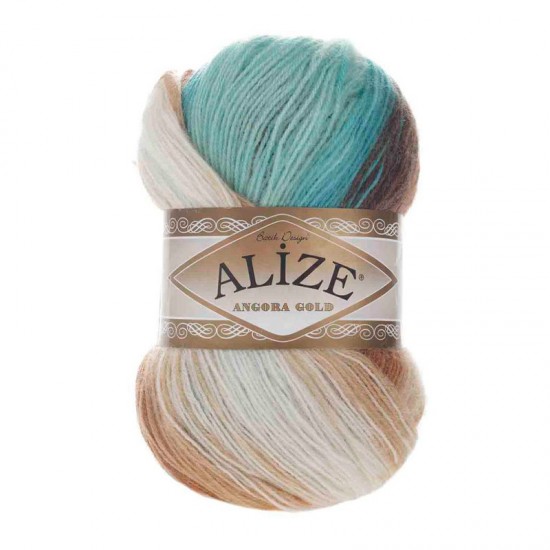 Alize Angora Gold Batik El Örgü İpi 4603 Alize Angora Gold Batik El Örgü İpi 4603