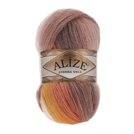 Alize Angora Gold Batik El Örgü İpi 4741 Alize Angora Gold Batik El Örgü İpi 4741