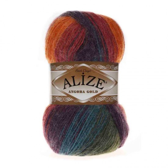 Alize Angora Gold Batik El Örgü İpi 4827 Alize Angora Gold Batik El Örgü İpi 4827
