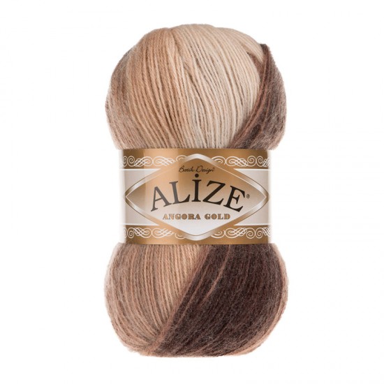 Alize Angora Gold Batik El Örgü İpi 6779