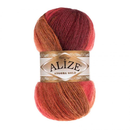 Alize Angora Gold Batik El Örgü İpi 6913 Alize Angora Gold Batik El Örgü İpi 6913