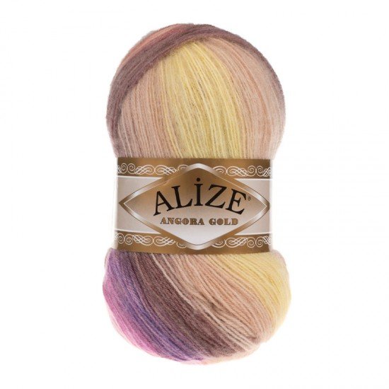 Alize Angora Gold Batik El Örgü İpi 6954 Alize Angora Gold Batik El Örgü İpi 6954