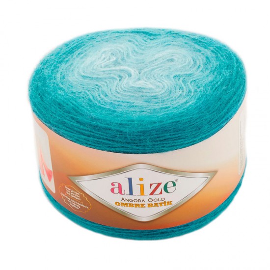 Alize Angora Gold Ombre Batik El Örgü İpi 7245 Alize Angora Gold Ombre Batik El Örgü İpi 7245