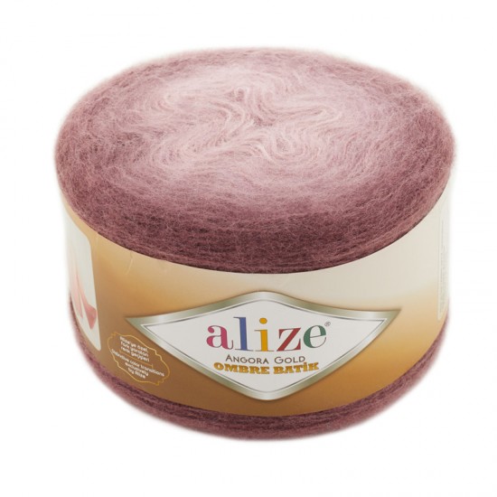 Alize Angora Gold Ombre Batik El Örgü İpi 7295 Alize Angora Gold Ombre Batik El Örgü İpi 7295