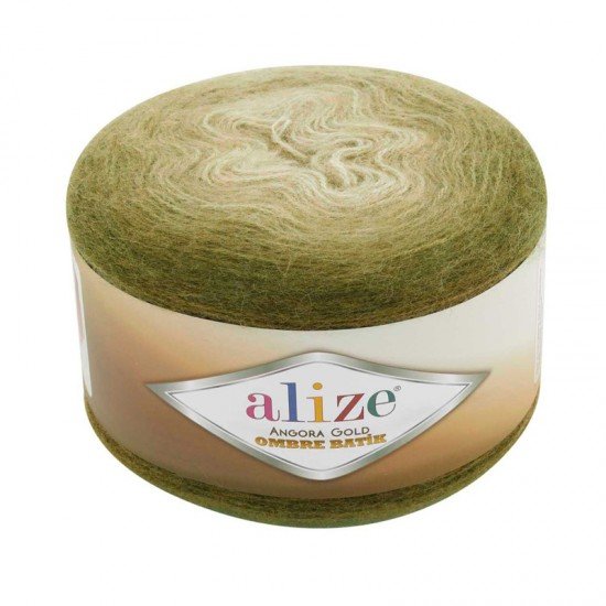 Alize Angora Gold Ombre Batik El Örgü İpi 7355 Alize Angora Gold Ombre Batik El Örgü İpi 7355