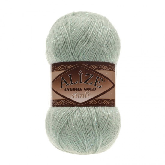 Alize Angora Gold Simli Çağla El Örgü İpi 515 Alize Angora Gold Simli Çağla El Örgü İpi 515