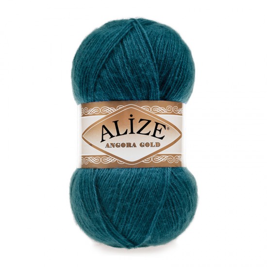 Alize Angora Gold Petrol El Örgü İpi 17 Alize Angora Gold Petrol El Örgü İpi 17