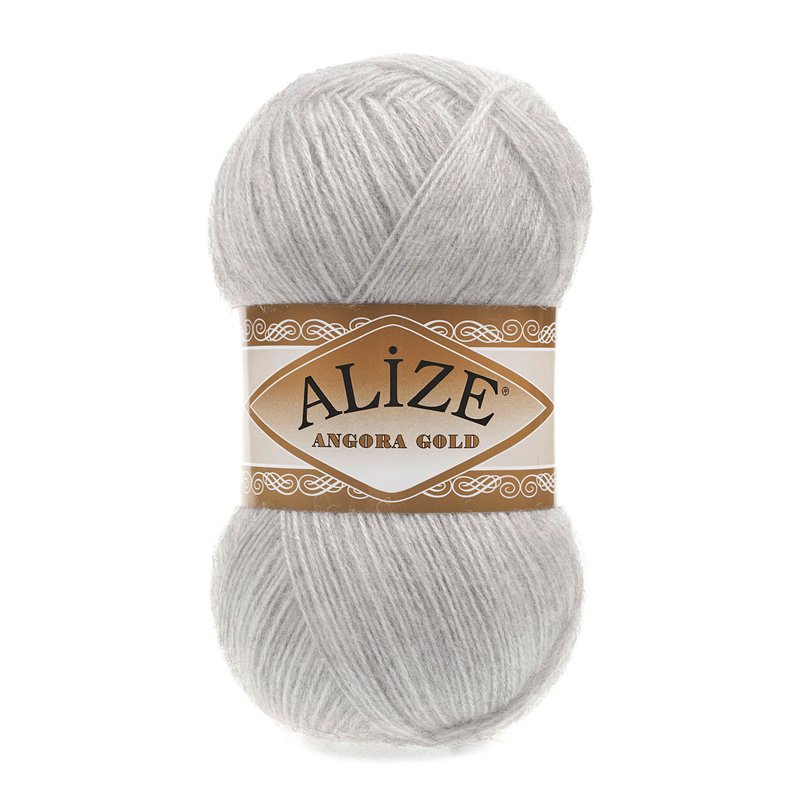 Alize Angora Gold Açık Gri Melanj El Örgü İpi 208 Alize Angora Gold Açık Gri Melanj El Örgü İpi 208