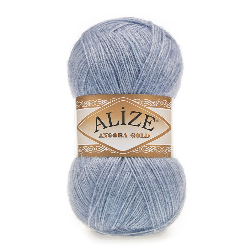 Alize Angora Gold Denim Melanj El Örgü İpi 221 Alize Angora Gold Denim Melanj El Örgü İpi 221