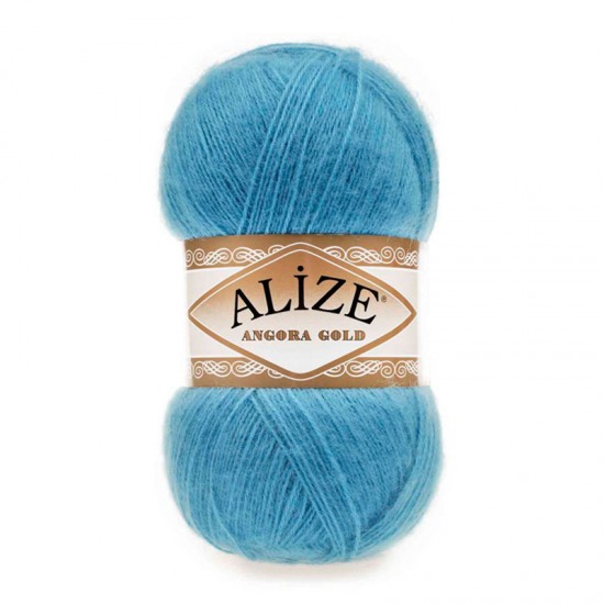 Alize Angora Gold Turkuaz El Örgü İpi 245 Alize Angora Gold Turkuaz El Örgü İpi 245