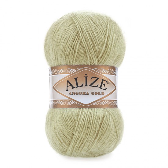 Alize Angora Gold Açık Yeşil El Örgü İpi 267