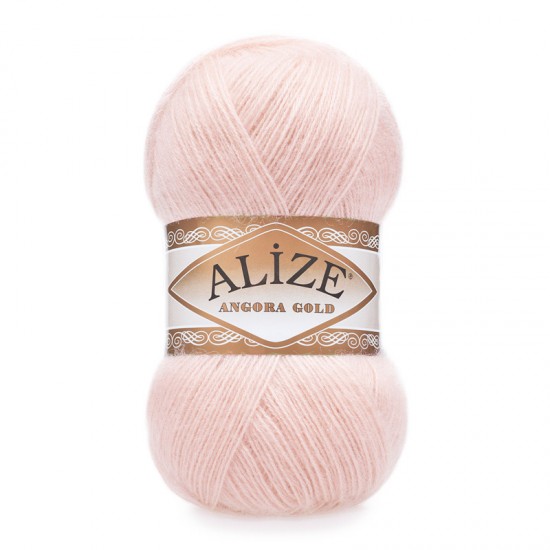 Alize Angora Gold Pembe İnci El Örgü İpi 271