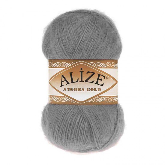 Alize Angora Gold Buz Grisi El Örgü İpi 402 Alize Angora Gold Buz Grisi El Örgü İpi 402