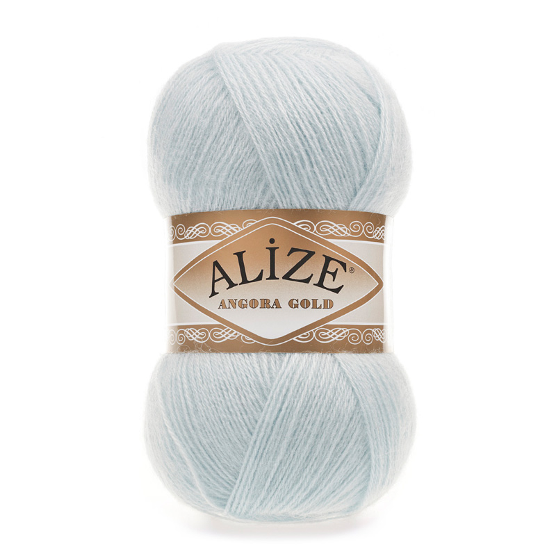 Alize Angora Gold Buz Mavisi El Örgü İpi 514 Alize Angora Gold Buz Mavisi El Örgü İpi 514