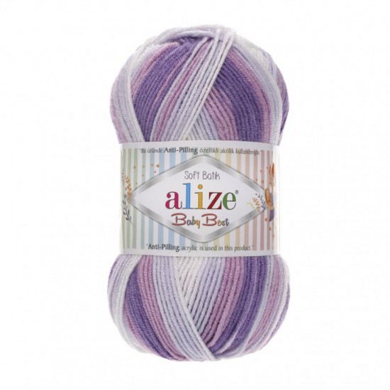 Alize Baby Best Batik El Örgü İpi 6666 Alize Baby Best Batik El Örgü İpi 6666