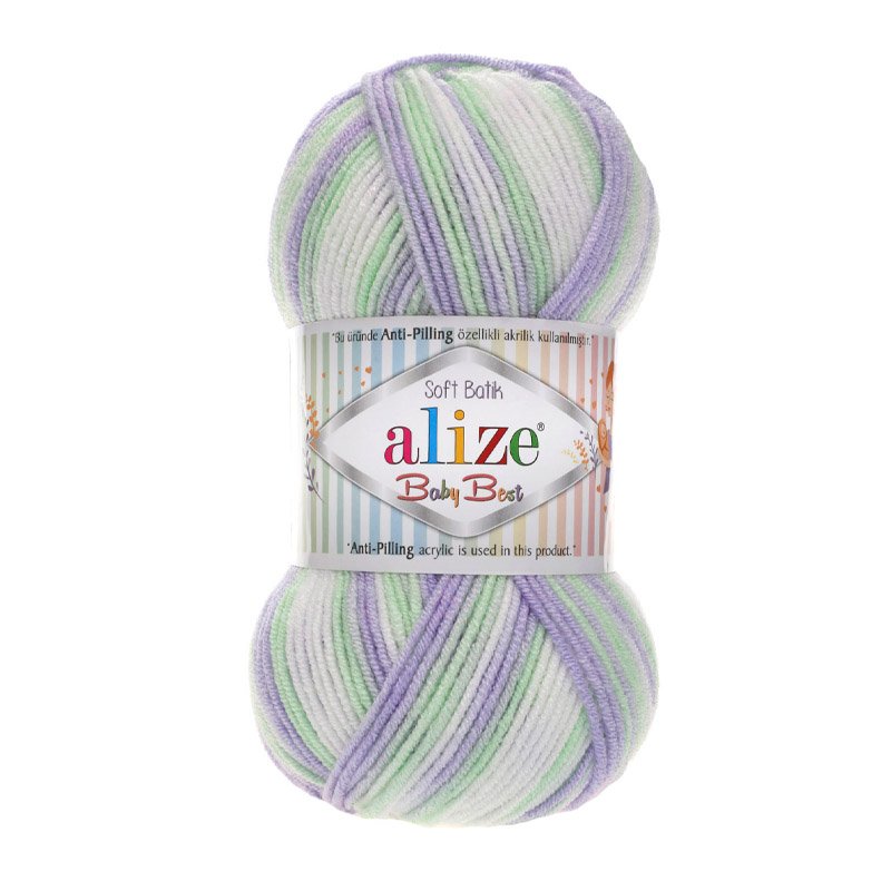Alize Baby Best Batik El Örgü İpi 6667 Alize Baby Best Batik El Örgü İpi 6667