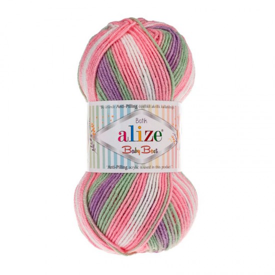 Alize Baby Best Batik El Örgü İpi 7056