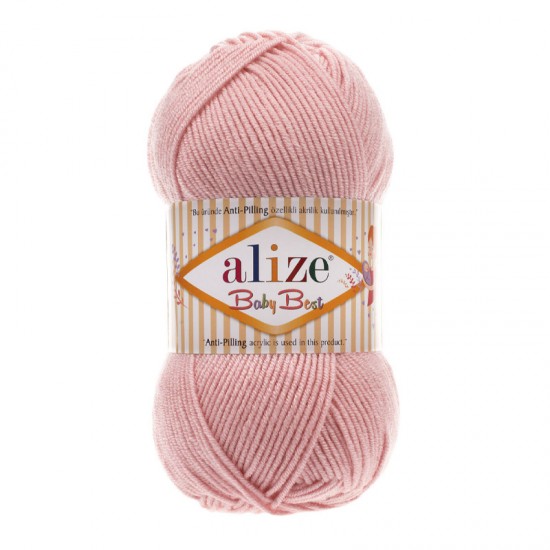 Alize Baby Best Pudra El Örgü İpi 161 Alize Baby Best Pudra El Örgü İpi 161