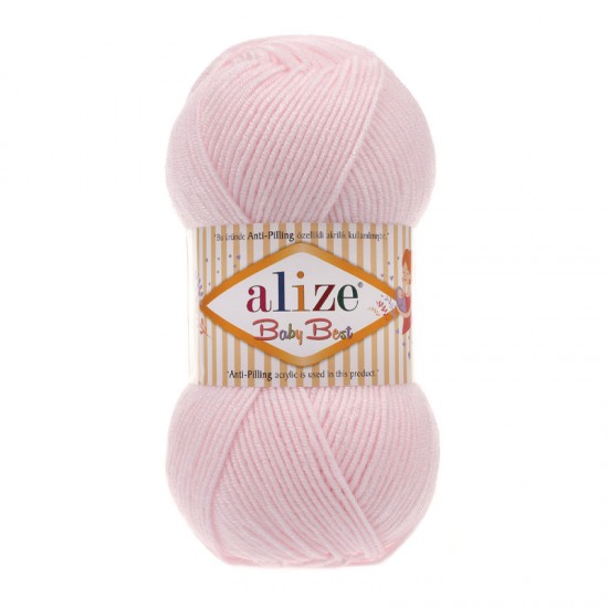 Alize Baby Best Pudra Pembesi El Örgü İpi 184 Alize Baby Best Pudra Pembesi El Örgü İpi 184