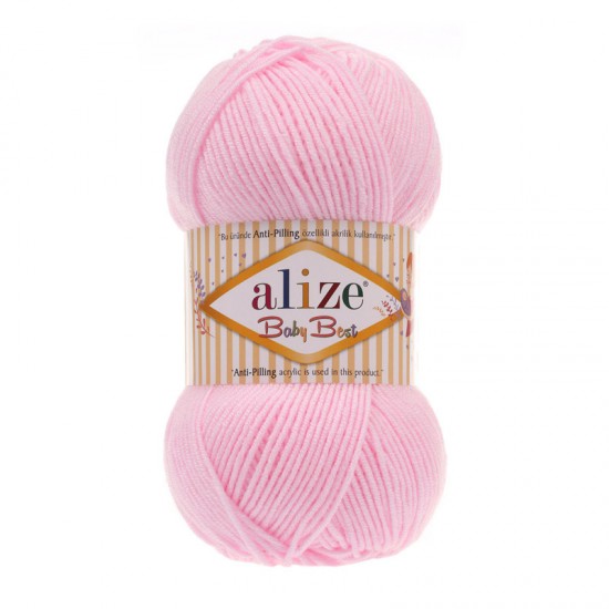 Alize Baby Best Toz Pembe El Örgü İpi 185 Alize Baby Best Toz Pembe El Örgü İpi 185