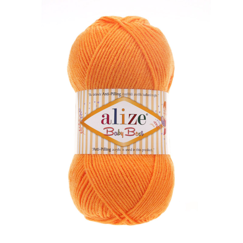 Alize Baby Best Turuncu El Örgü İpi 336 Alize Baby Best Turuncu El Örgü İpi 336