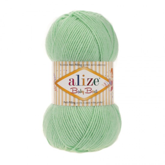 Alize Baby Best Yeşil El Örgü İpi 41 Alize Baby Best Yeşil El Örgü İpi 41