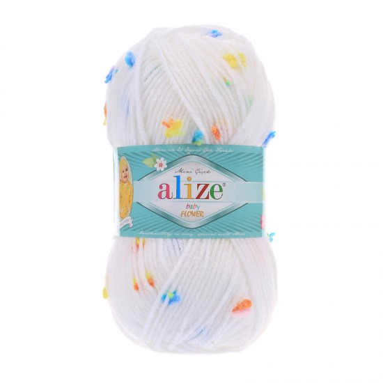 Alize Baby Flower El Örgü İpi 5380 Alize Baby Flower El Örgü İpi 5380