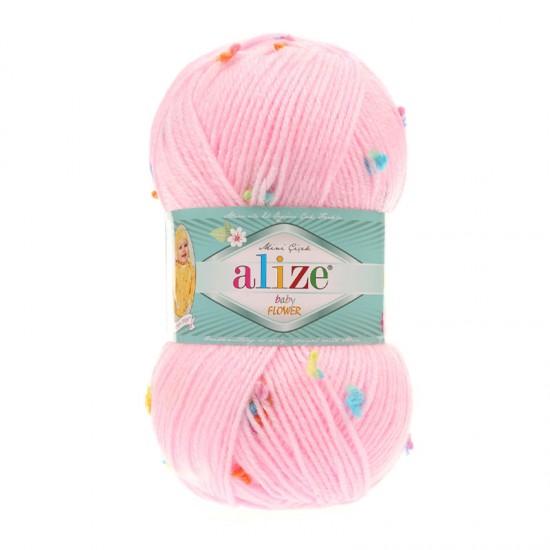 Alize Baby Flower El Örgü İpi 5381 Alize Baby Flower El Örgü İpi 5381