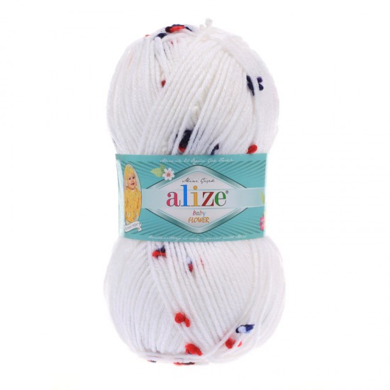 Alize Baby Flower El Örgü İpi 5416 Alize Baby Flower El Örgü İpi 5416