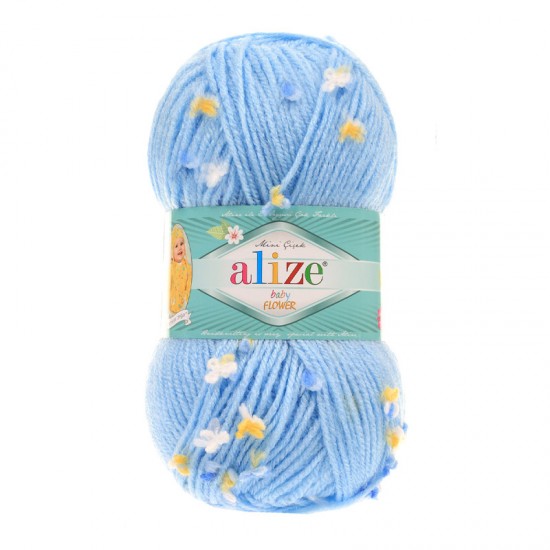 Alize Baby Flower El Örgü İpi 5435 Alize Baby Flower El Örgü İpi 5435