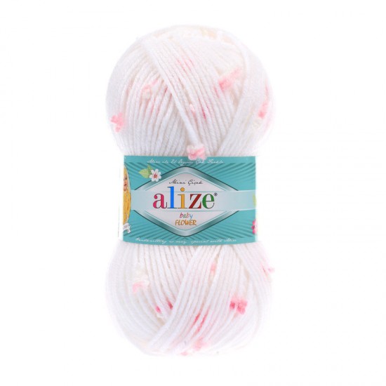Alize Baby Flower El Örgü İpi 5516 Alize Baby Flower El Örgü İpi 5516